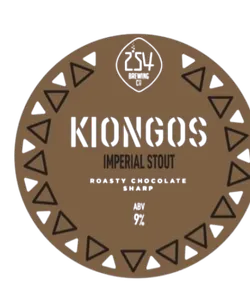 Kiongos seasonal beer label