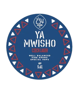 Yamwisho seasonal beer label
